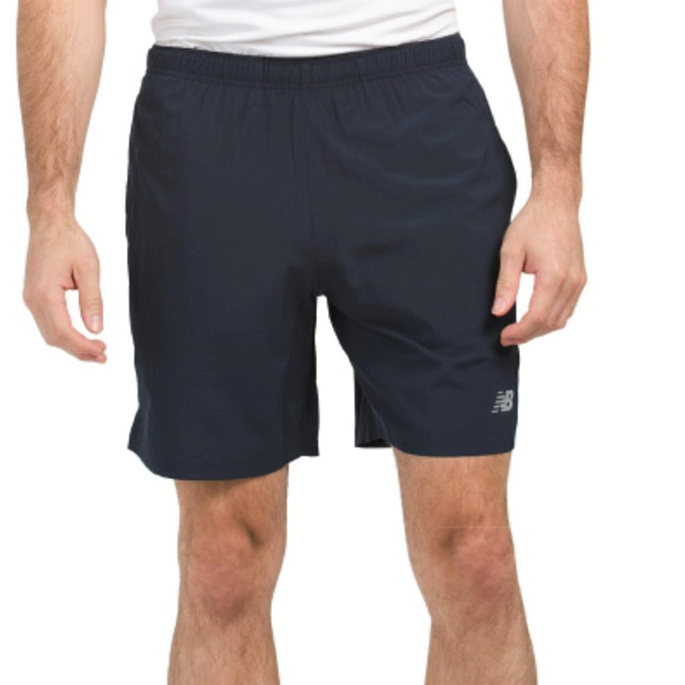 NWT New Balance Athletic Moisture Wicking Built-in Briefs 7" Core Run Shorts